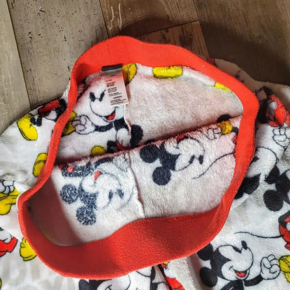 Disney Mickey Mouse Women's Fleece Jogger Sleepwear PJ Bottoms Size Medium 8-10 - Picture 13 of 16